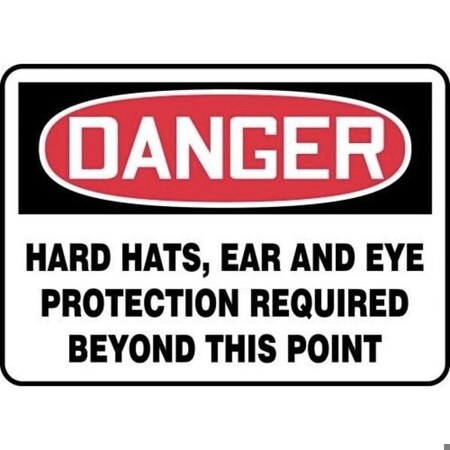 Accuform OSHA DANGER SAFETY SIGN SAFETY MPPE145XP MPPE145XP